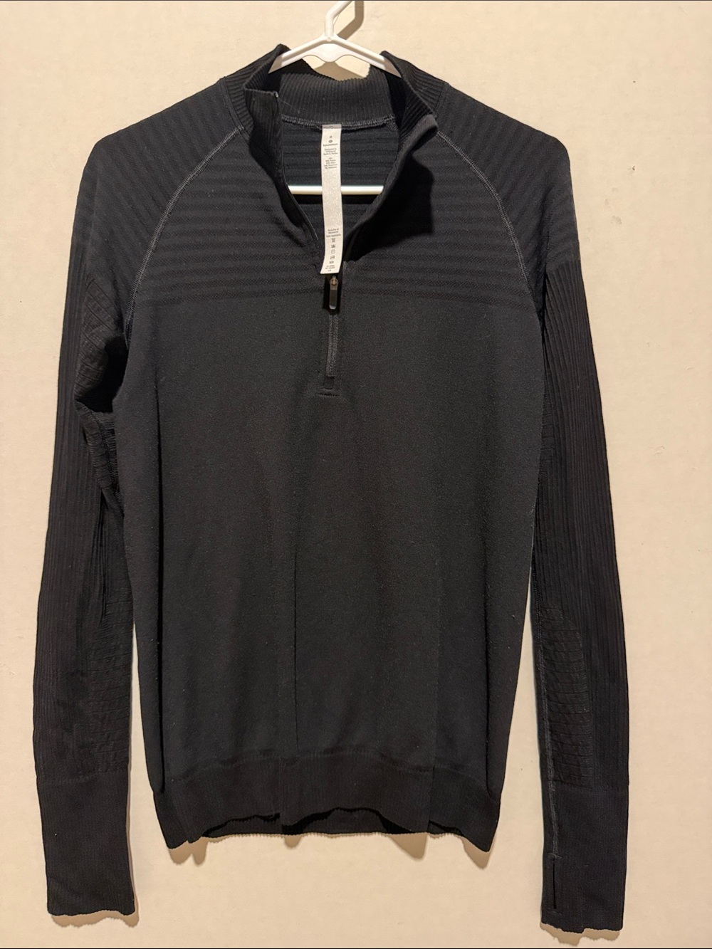 Lululemon Black Women's Half-Zip Sweater